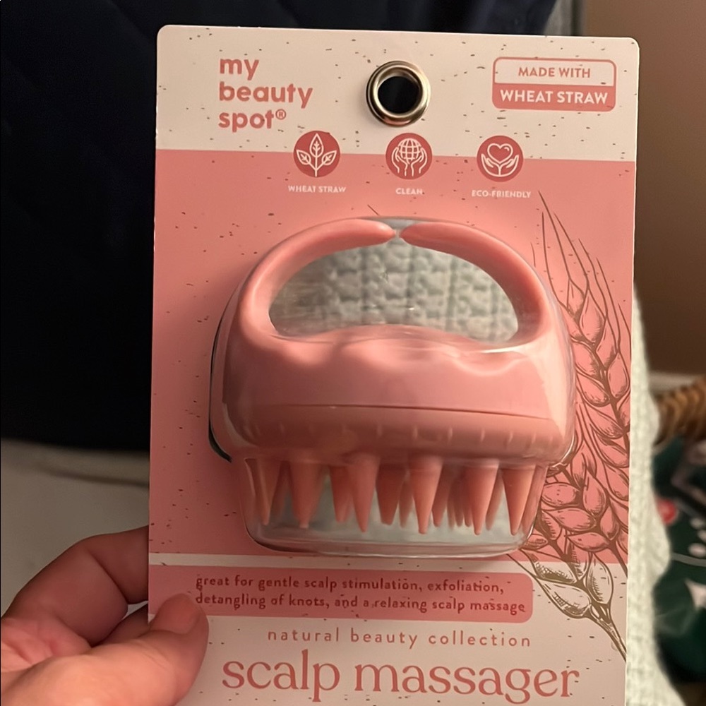 Pink Scalp Massager by My Beauty Spot